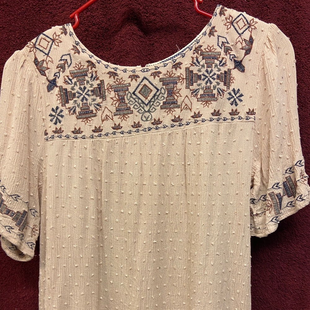 Short Sleeve ladies blouse